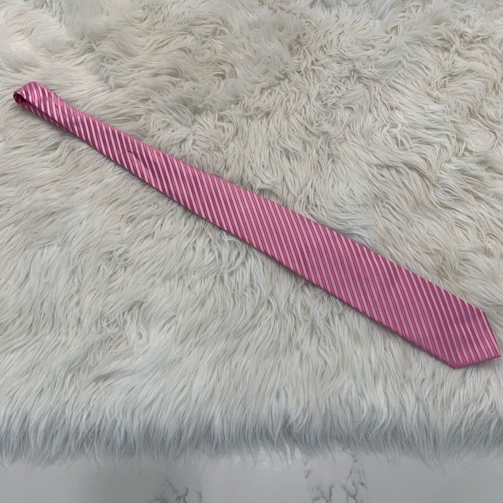 Scott Allen Pink‎ Striped Tie. Size One